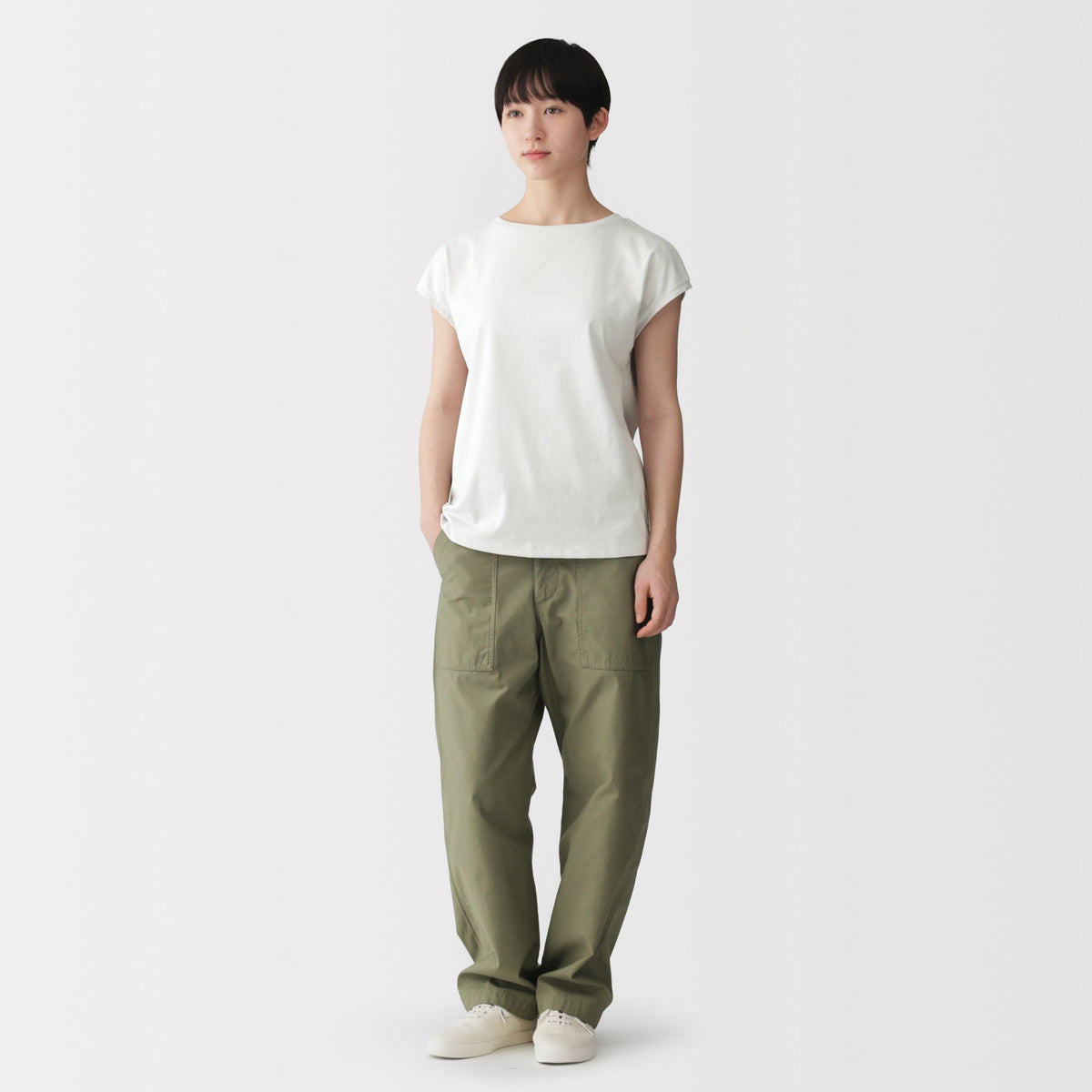 Jersey French Sleeve T-Shirt