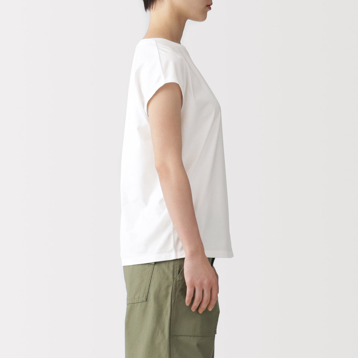 Jersey French Sleeve T-Shirt