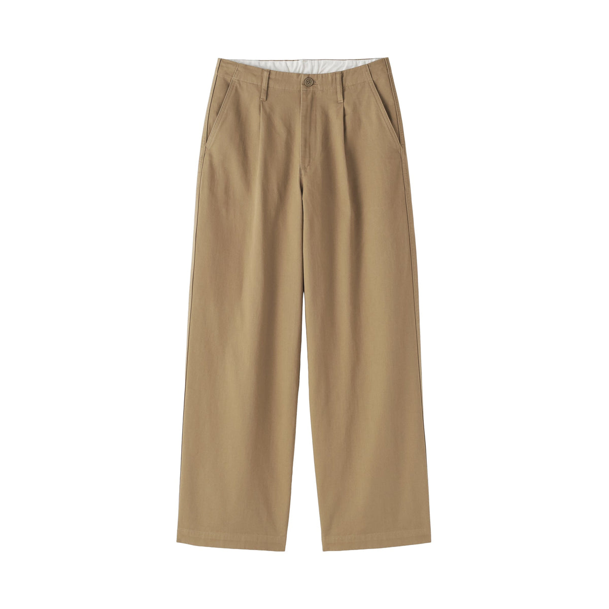 Chino Darted Wide Pants
