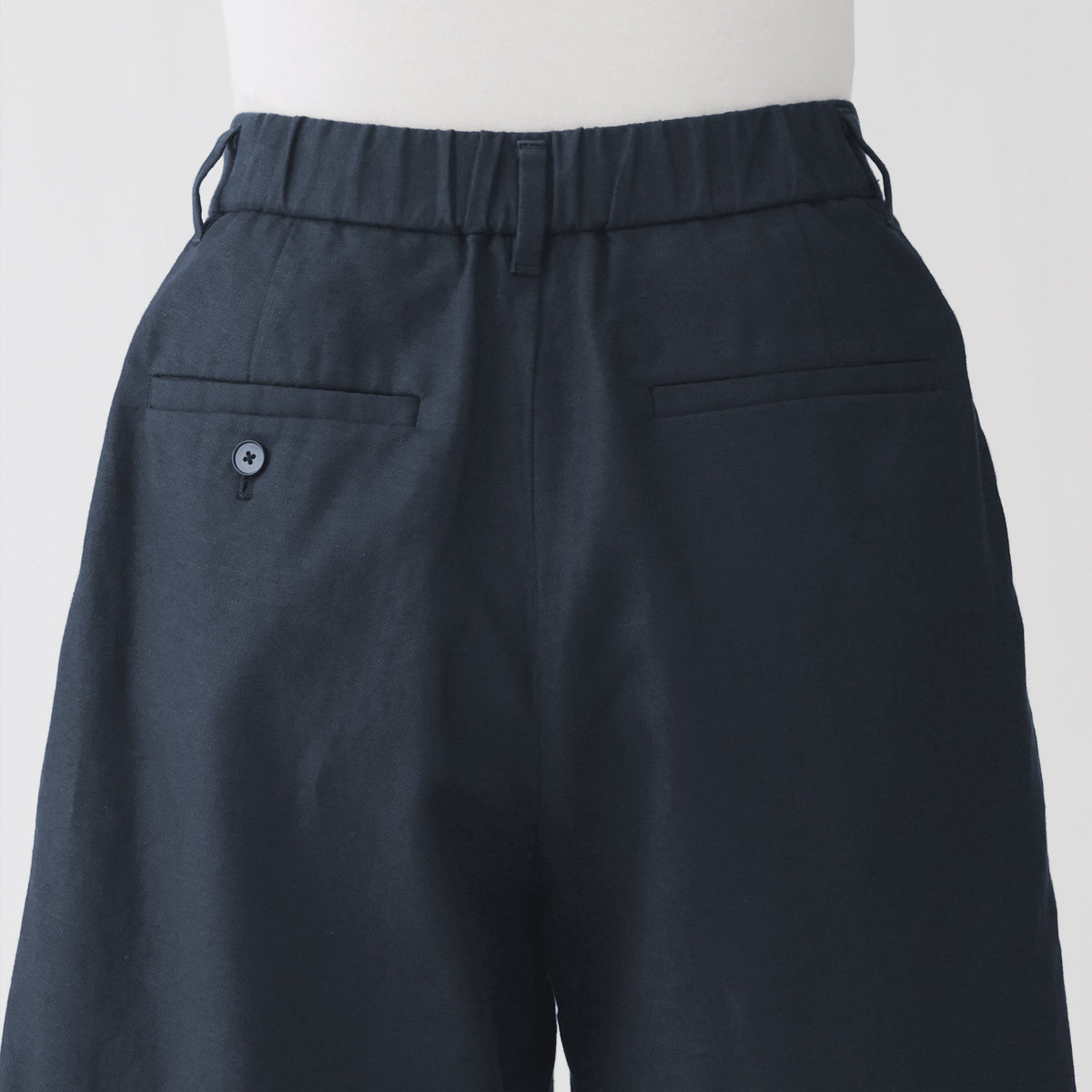 Hemp Blend Twill Shorts
