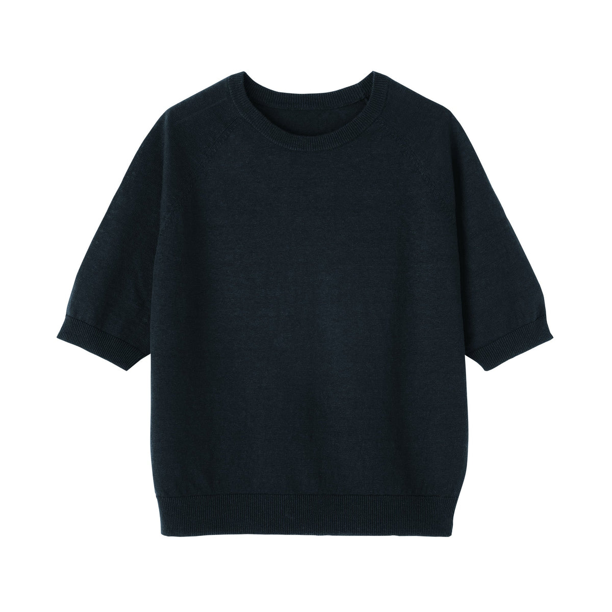 Linen Half Sleeve Sweater