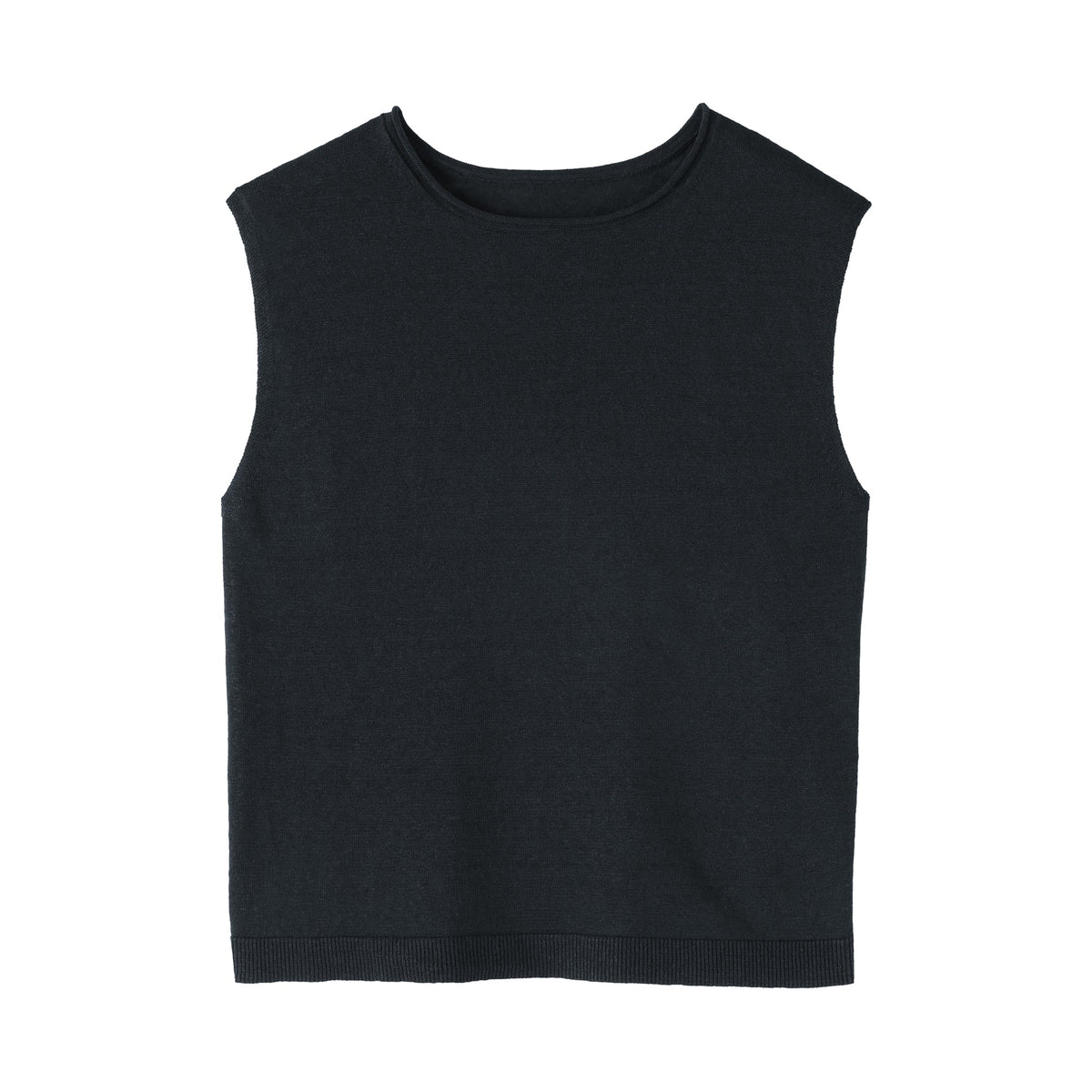 Linen Sleeveless Sweater