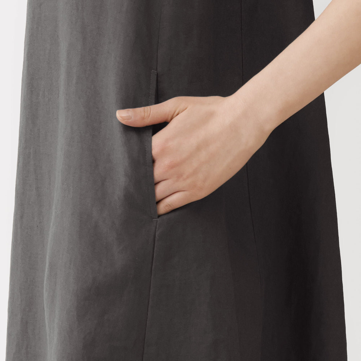 Linen Sleeveless Dress