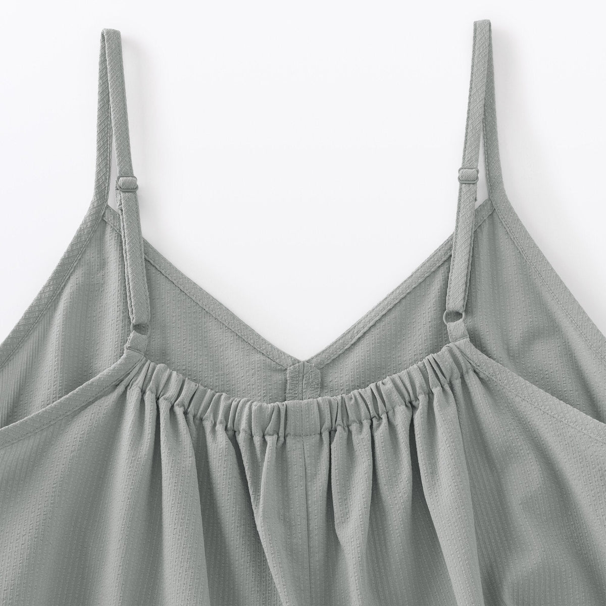 Breathable Seersucker Cami Jumpsuit