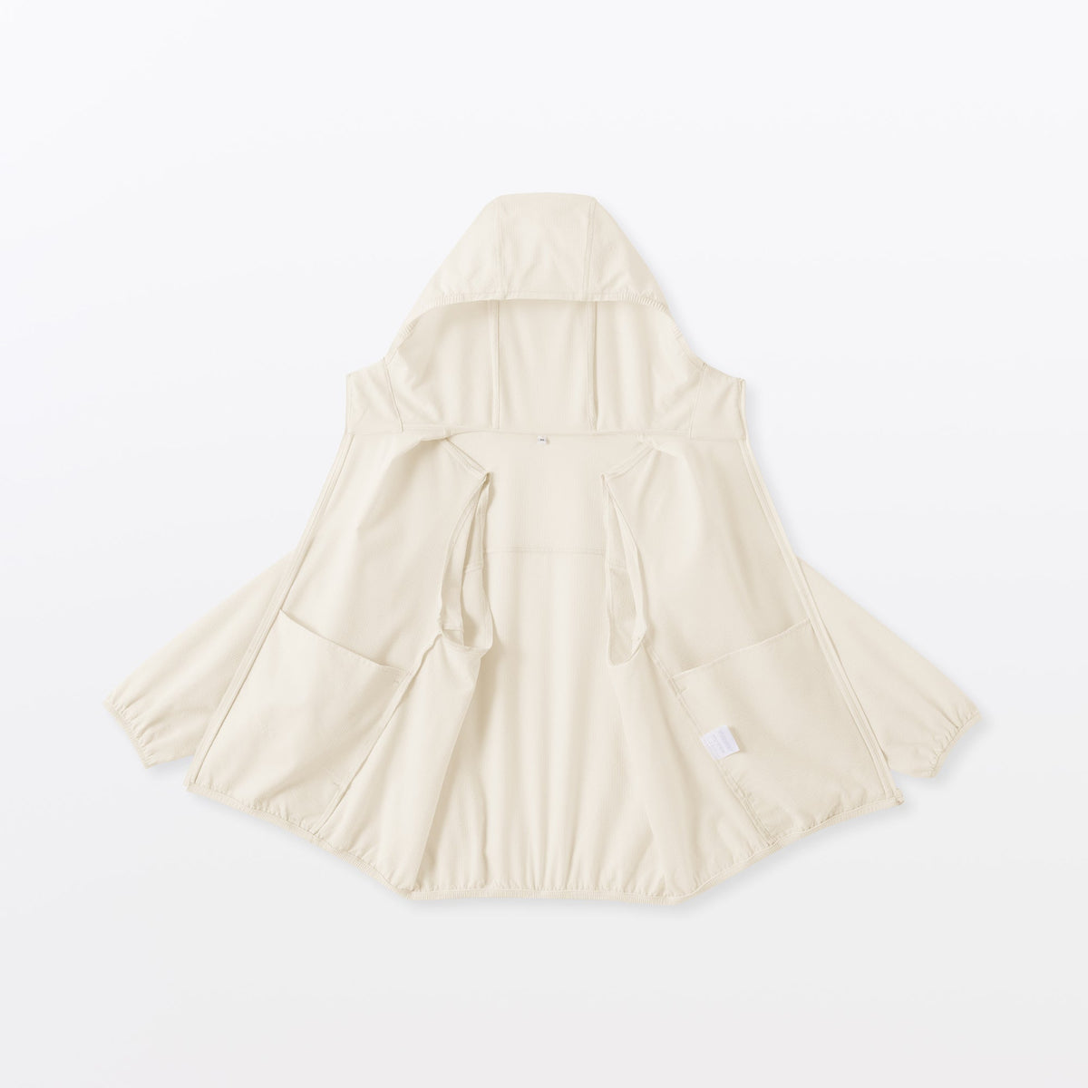 Breathable Seersucker Zip Hoodie