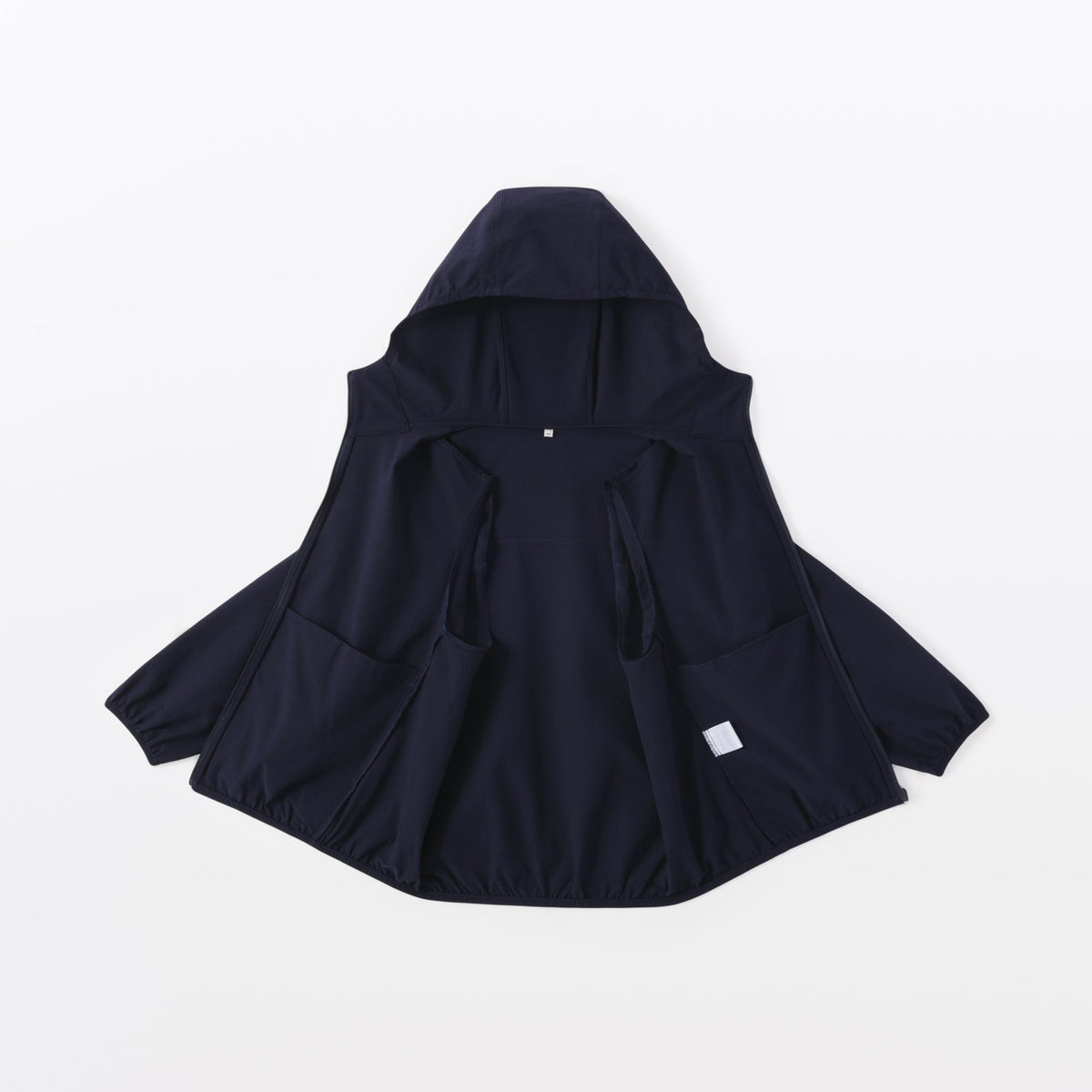 Breathable Seersucker Zip Hoodie