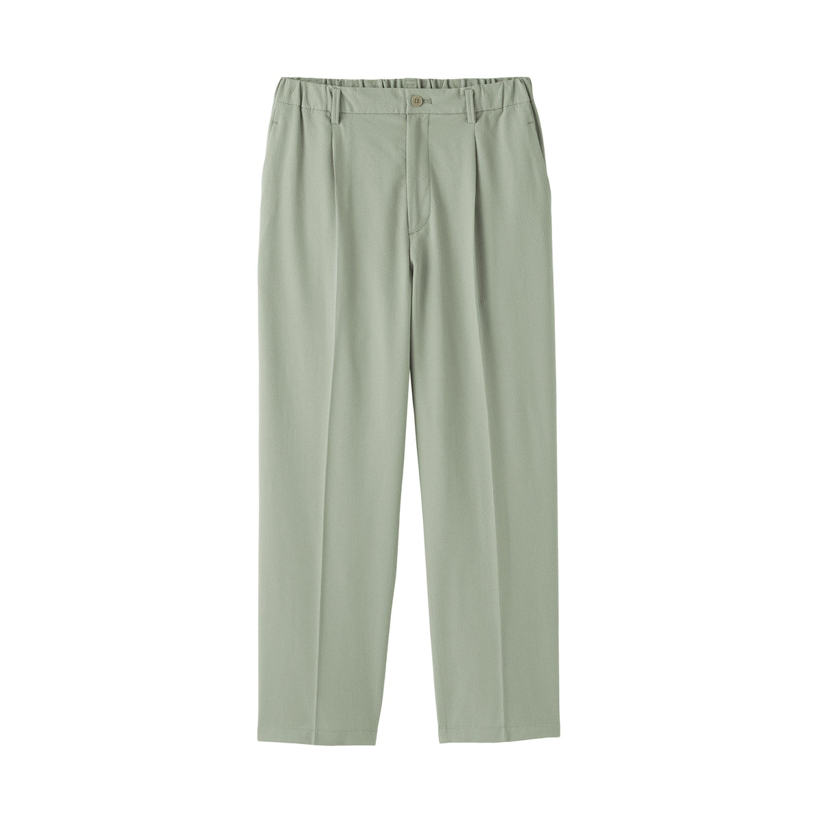 Breathable Seersucker Tapered Pants