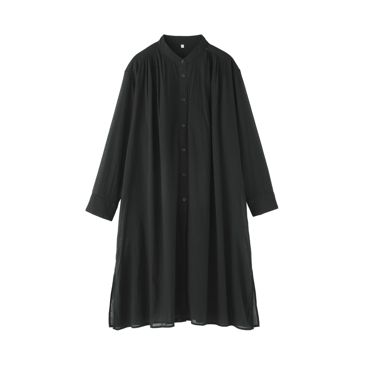 High-Twist Cotton Sheer Dress
