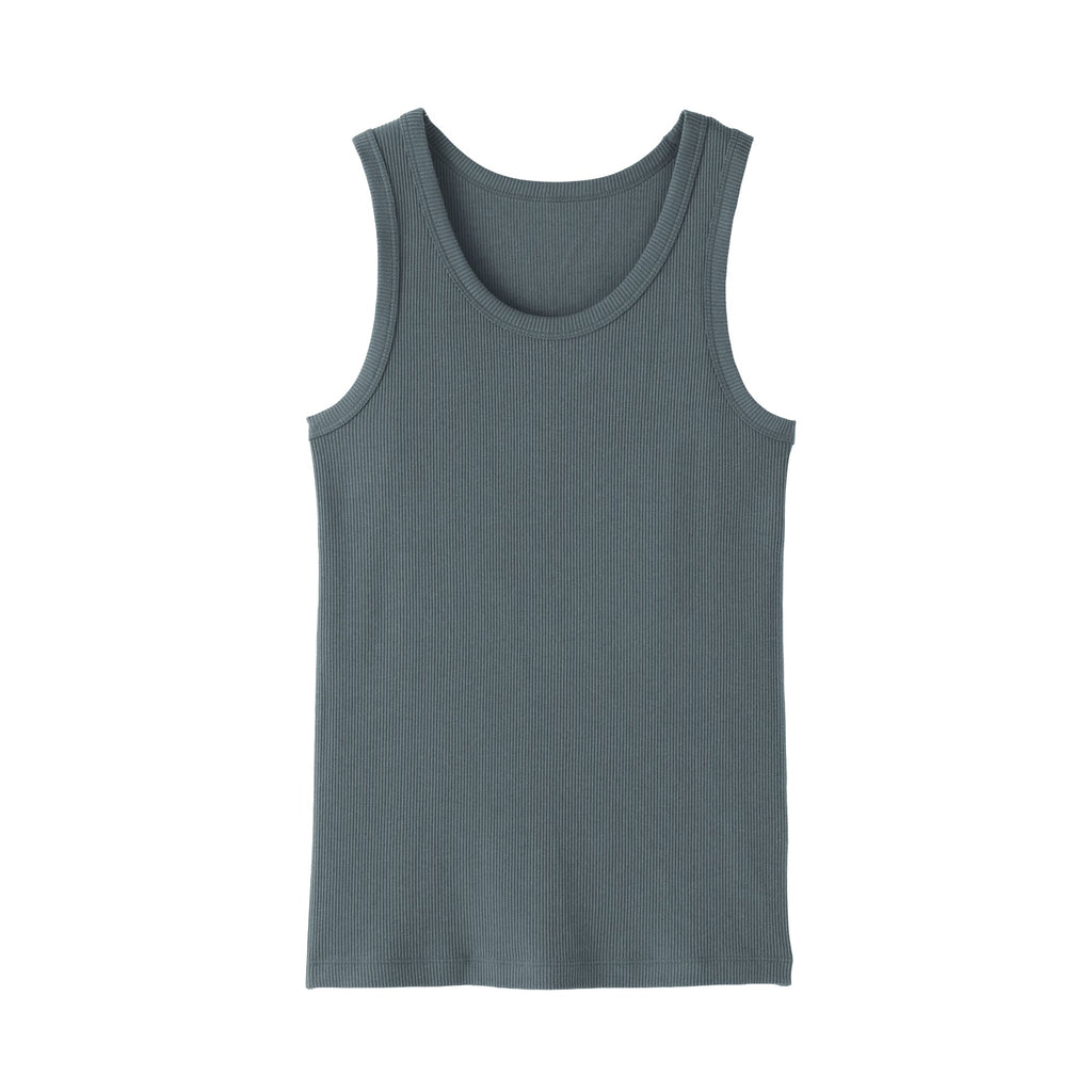Lyocell Blend Rib Tank Top