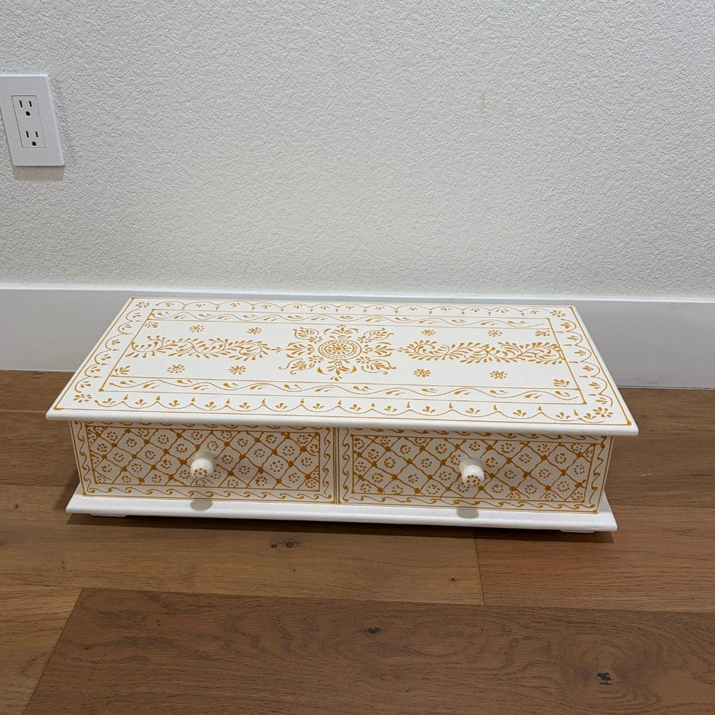 Pooja Bajot with Two Storage Drawers