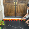 Border Rangoli Mat Set of 2 - 3FT Entryway Diwali Decor
