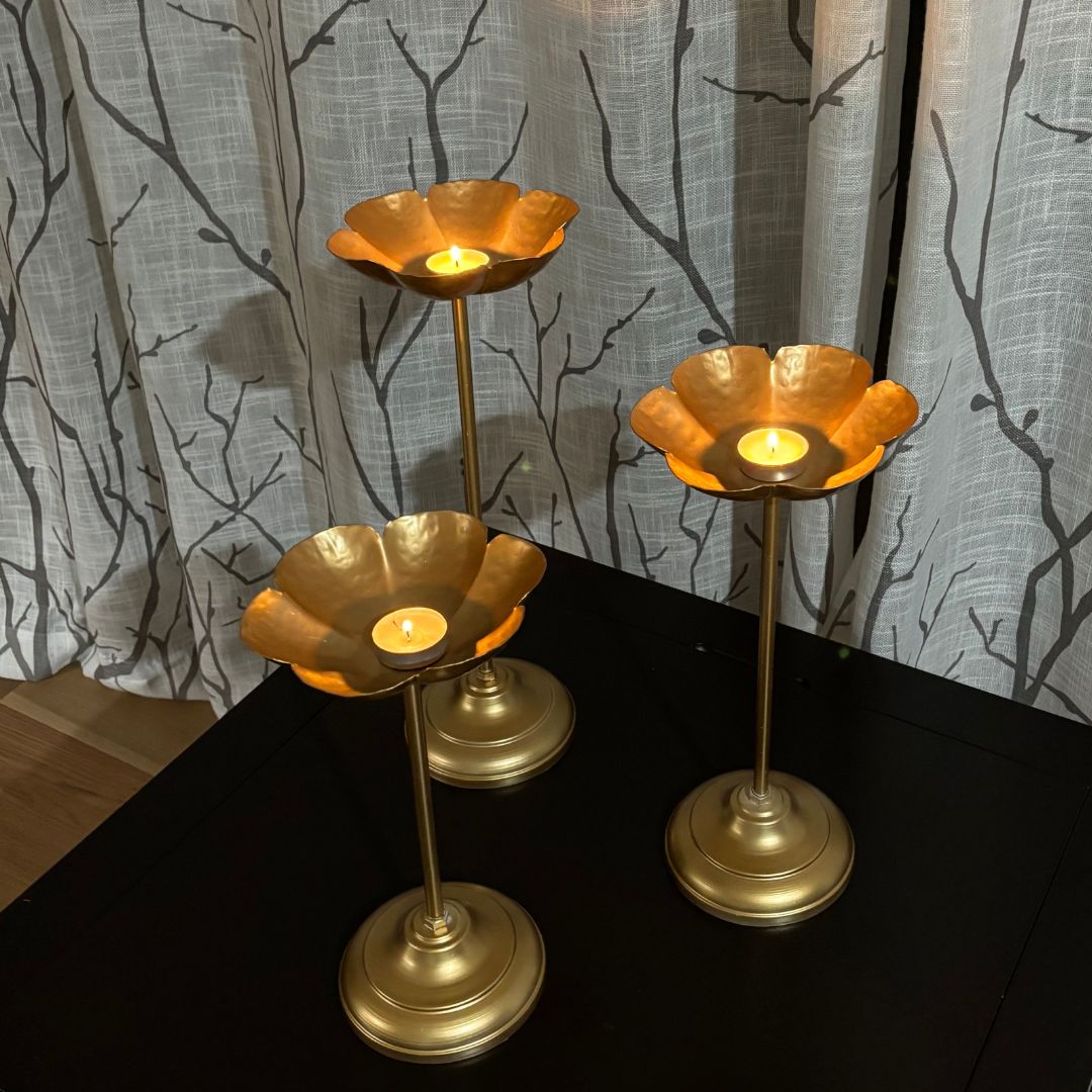 Standing T-light Holder - Set of 3