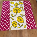 Wool Lotus Backdrop - 3-Panel Wedding & Pooja Backdrop, 5 Designs
