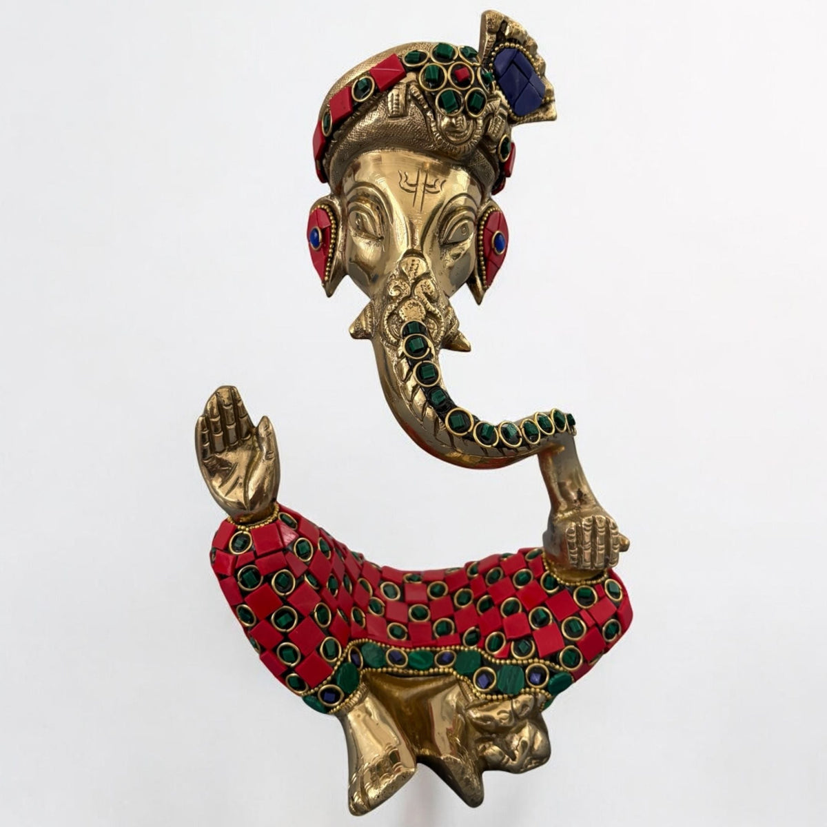 Brass Ganesha Statue – Large Handcrafted Ganesh Idol in 3 Designs