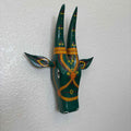 Wooden Nandi Cow Head Wall Hanging – 5 Earthy Colours