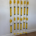 Marigold and Jasmine Fabric Garland Set of 6 - 7FT or 10FT