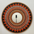 36-Inch Mandala Mirror Wall Art – California Poppy