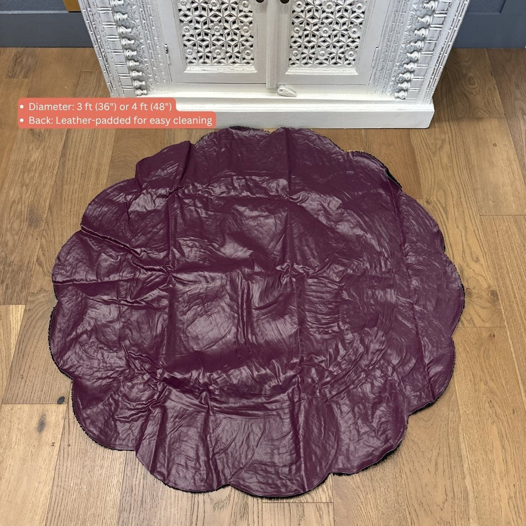 Rangoli Mat - Reusable Diwali Floor Decor, 3FT or 4FT
