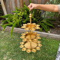 Three Layer Diya Urli - 30 Candle Holders