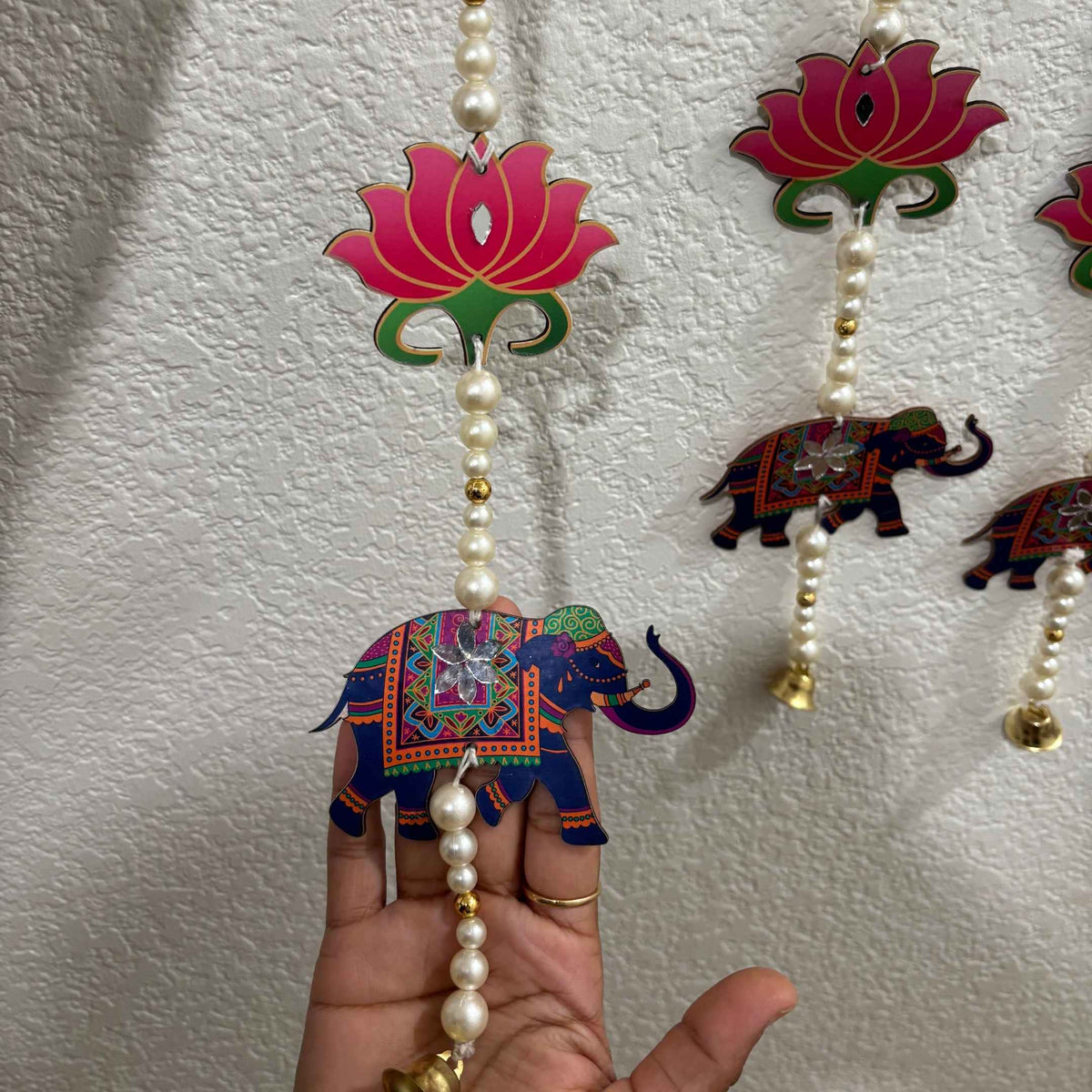 Pichwai, Elephant and Jharokha Wall Hangings - Set of 6, 2FT