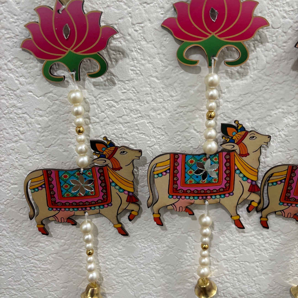 Pichwai, Elephant and Jharokha Wall Hangings - Set of 6, 2FT