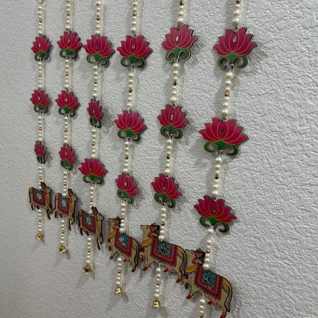 Pichwai, Elephant and Jharokha Wall Hangings - Set of 6, 2FT