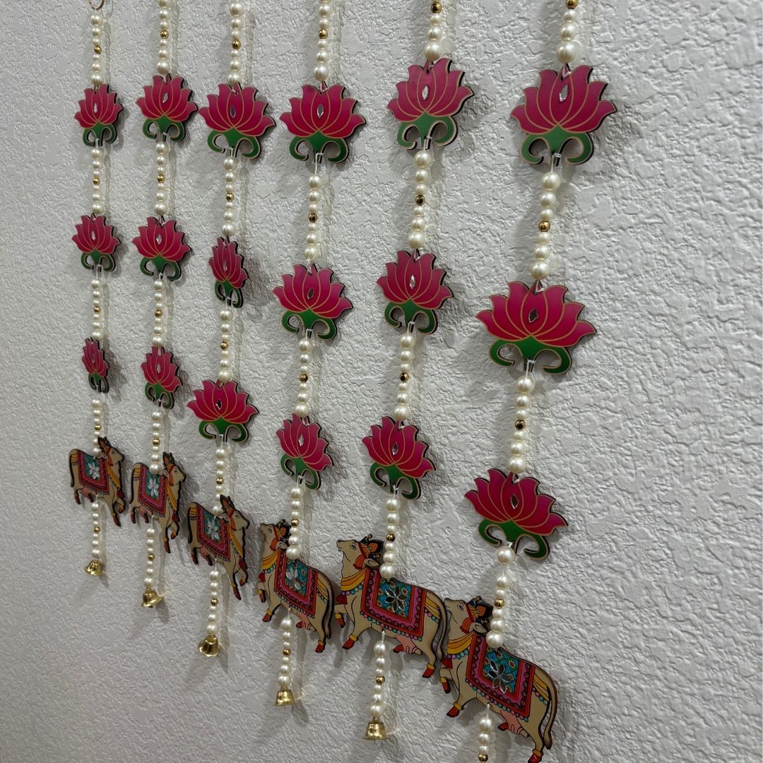 Pichwai, Elephant and Jharokha Wall Hangings - Set of 6, 2FT